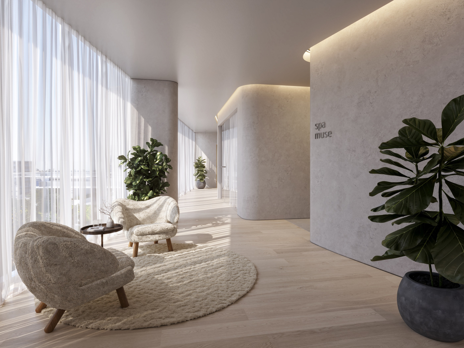 Spa Corridor